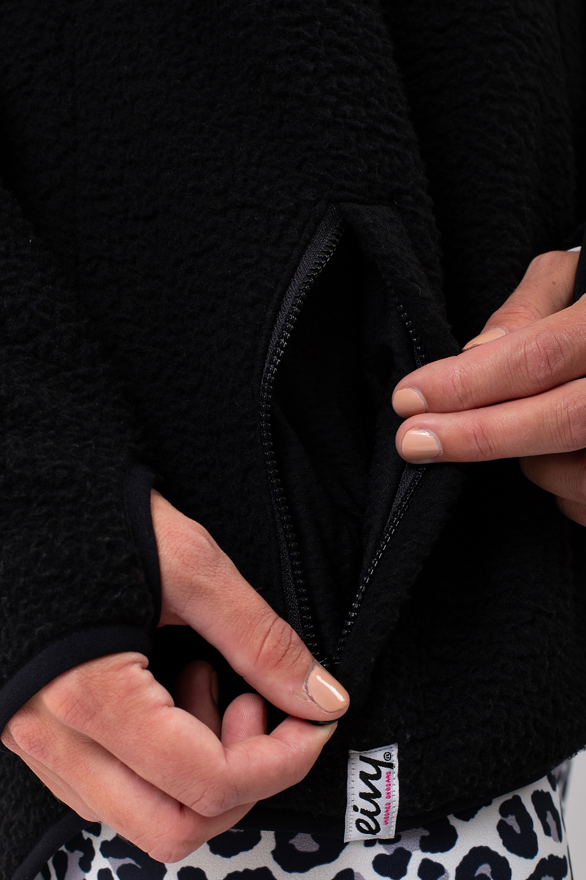 Fleece | Redwood Sherpa Jacket - Black