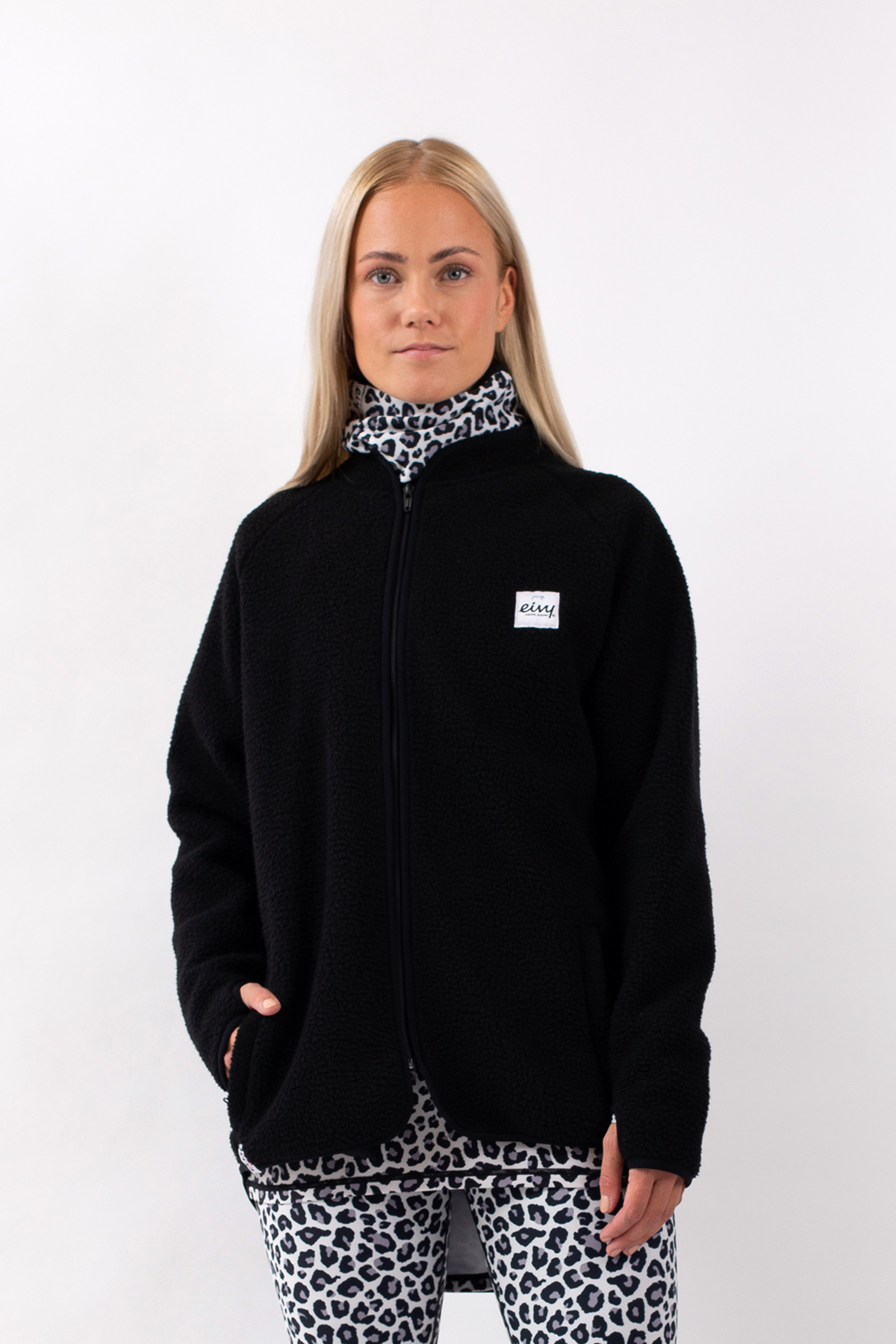 Fleece | Redwood Sherpa Jacket - Black