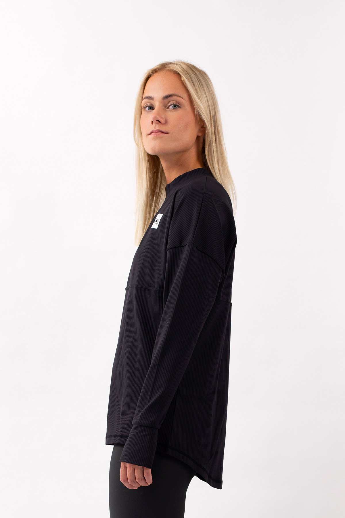 Venture Rib Top - Black | XS