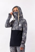 Base Layer | Icecold Hoodie Top - Ivy Blossom | XXL