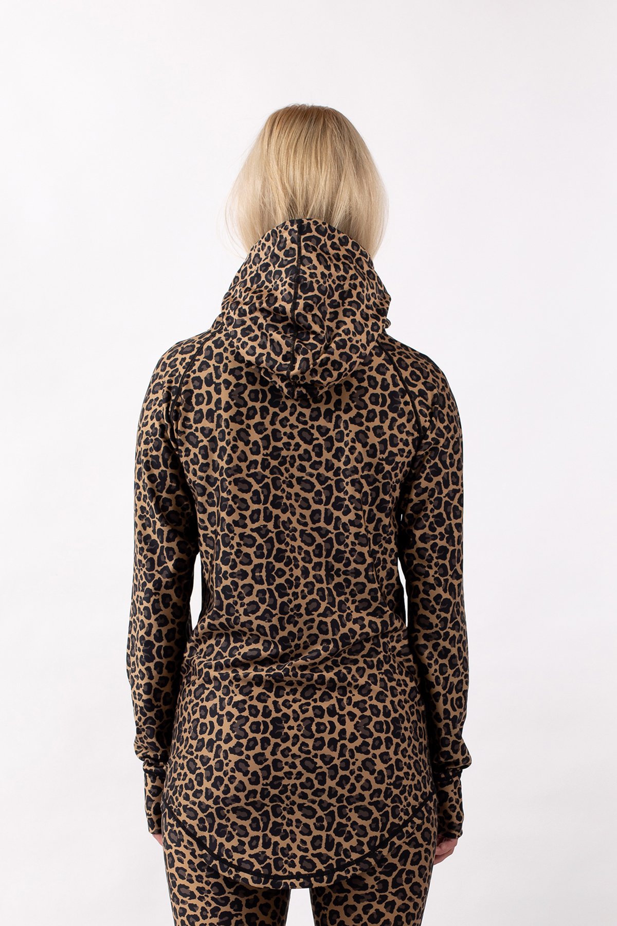 Base Layer | Icecold Hood Top - Leopard | XS
