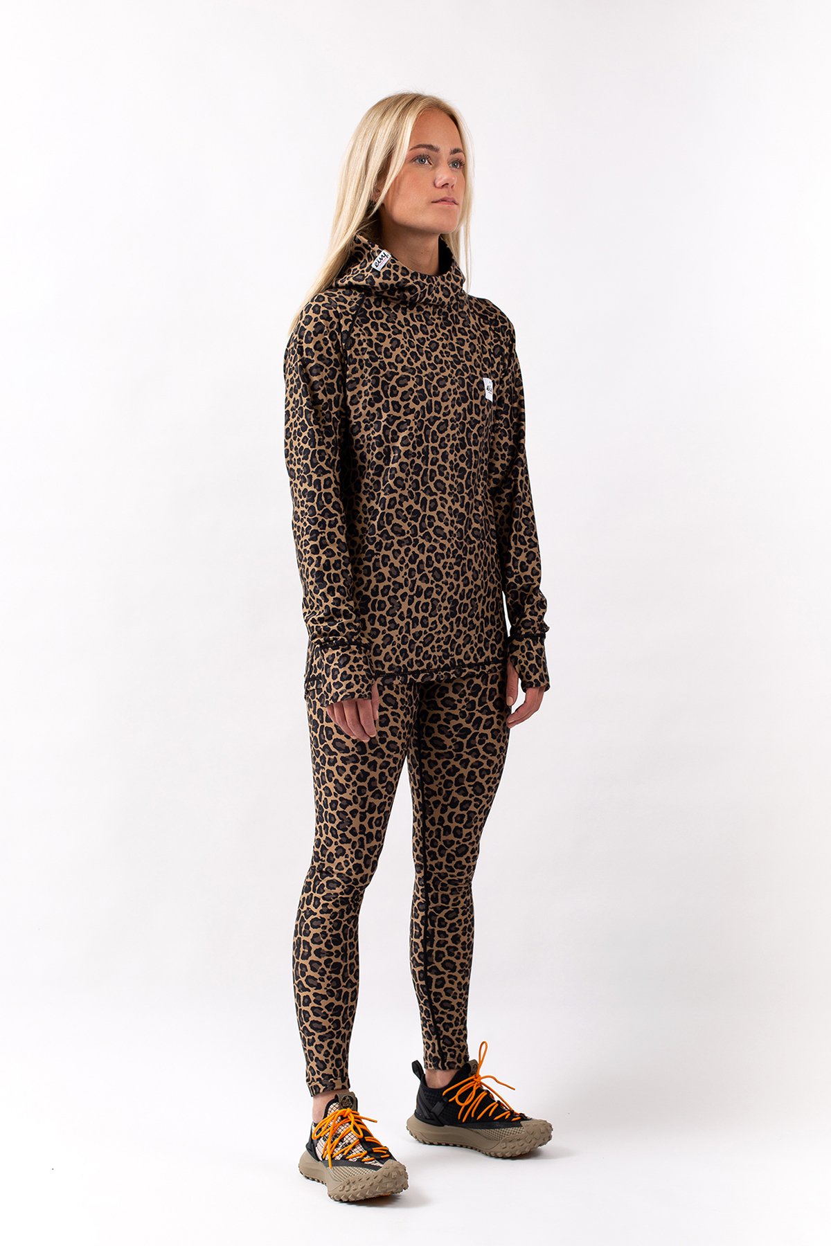 Base Layer | Icecold Hood Top - Leopard | M