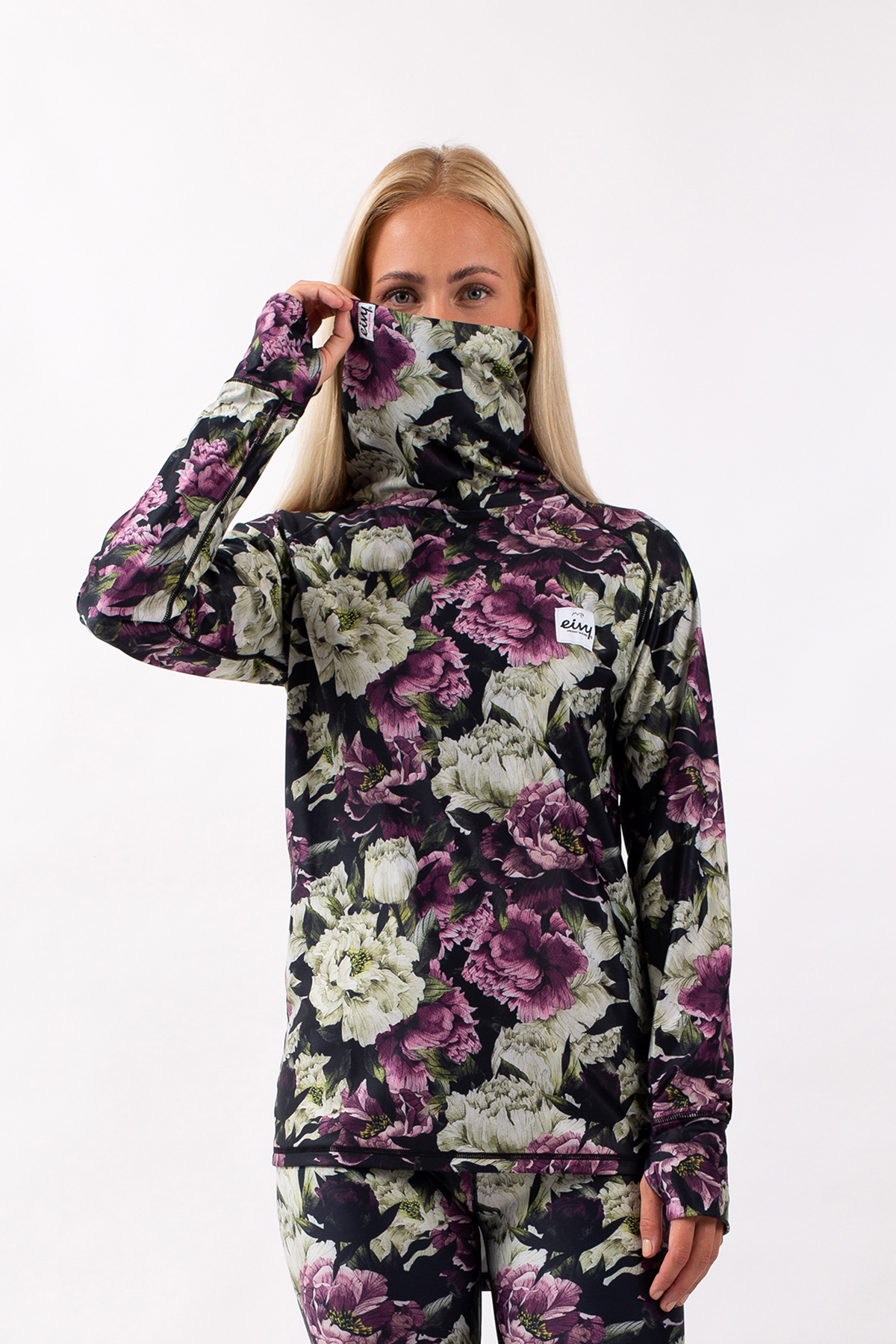 Base Layer | Icecold Gaiter Top - Winter Bloom | XS