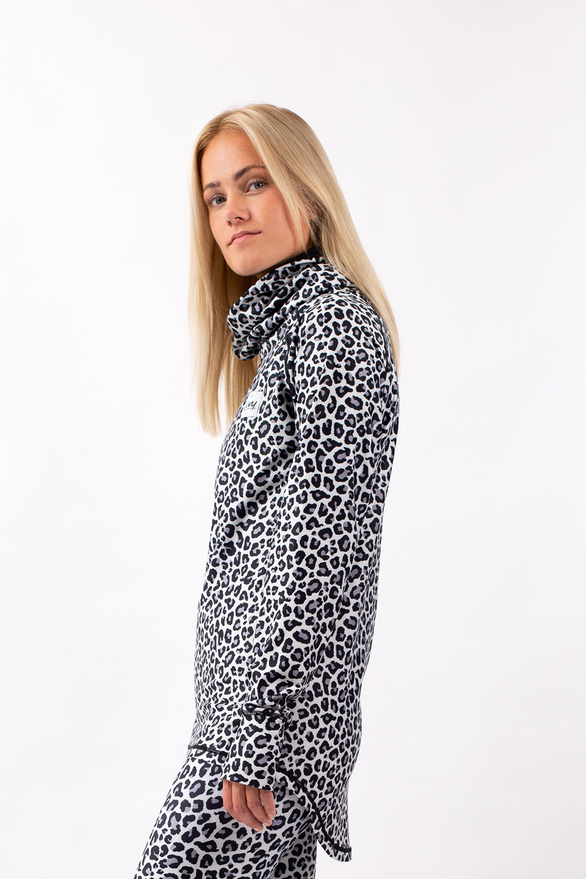 Underställ | Icecold Gaiter Top - Snow Leopard | XXS