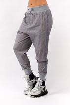Harlem Rib Travel Pants - Grey Melange | M