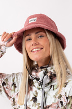 Full Moon Sherpa Hat - Dusty Pink | One Size