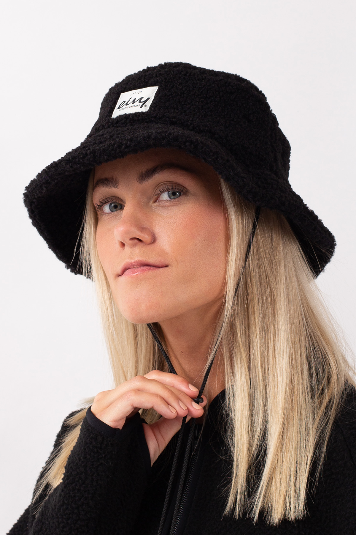 Full Moon Sherpa Hat - Black Full Moon Sherpa Hat - Black