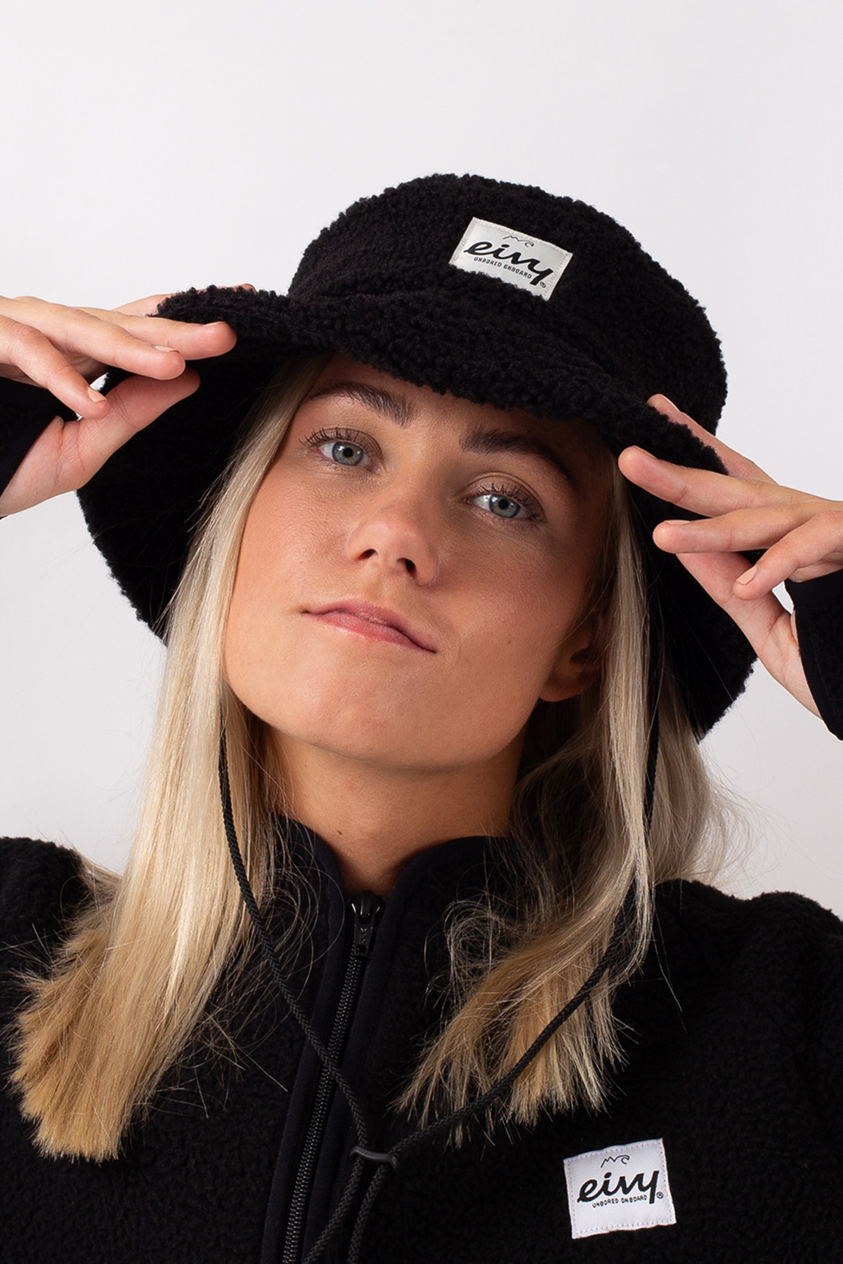 Full Moon Sherpa Hat - Black Full Moon Sherpa Hat - Black