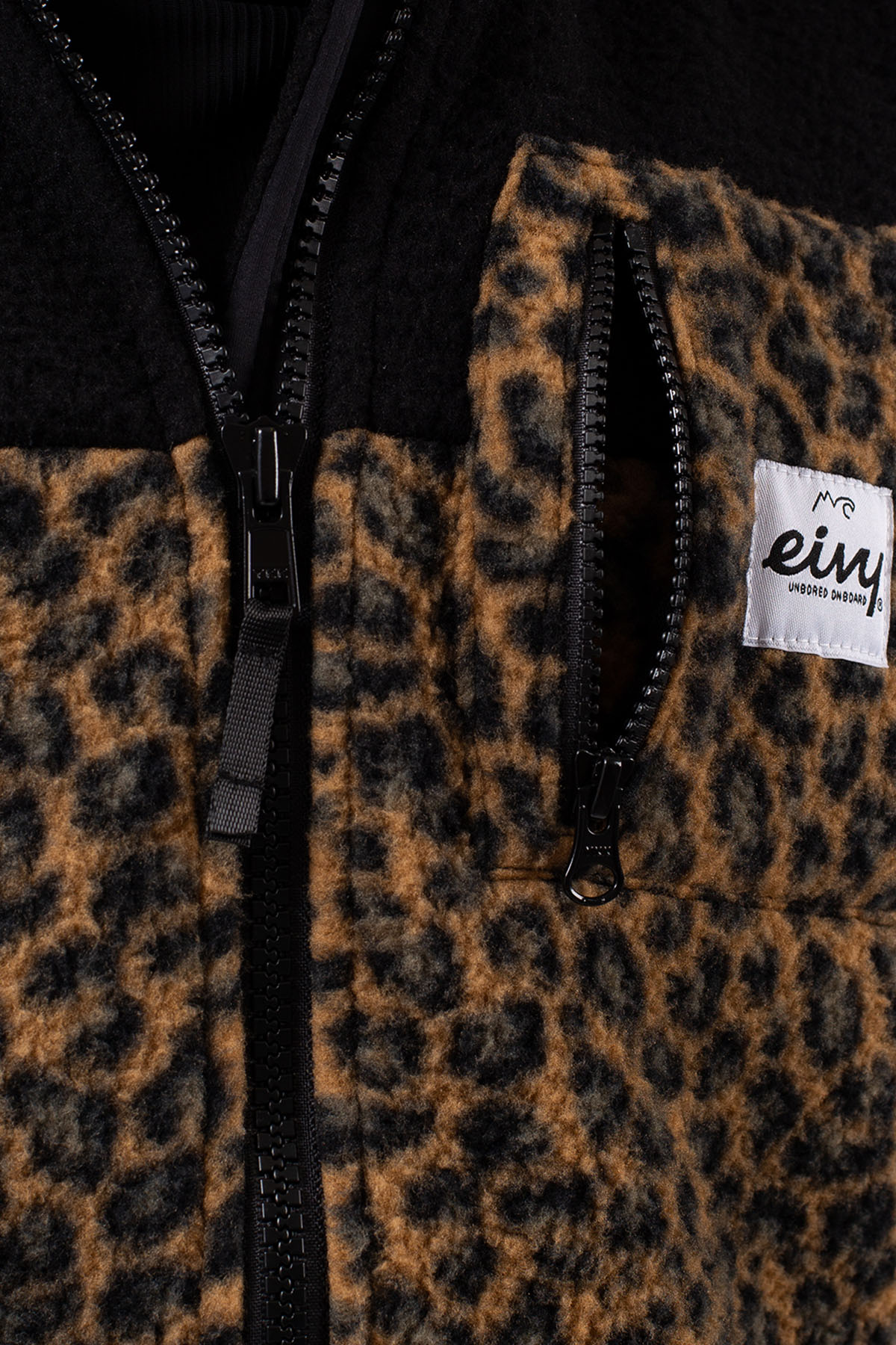 Fleece | Lumberjackie Sherpa Vest - Leopard | XL