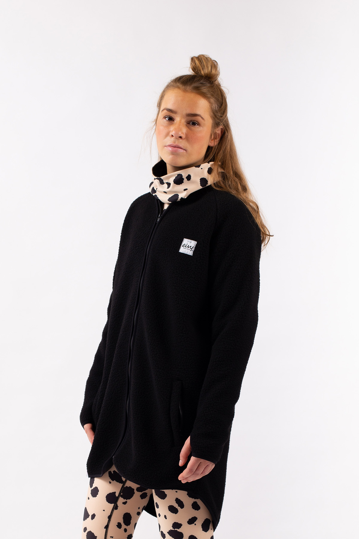 Fleece | Redwood Sherpa Coat - Black Fleece | Redwood Sherpa Coat - Black