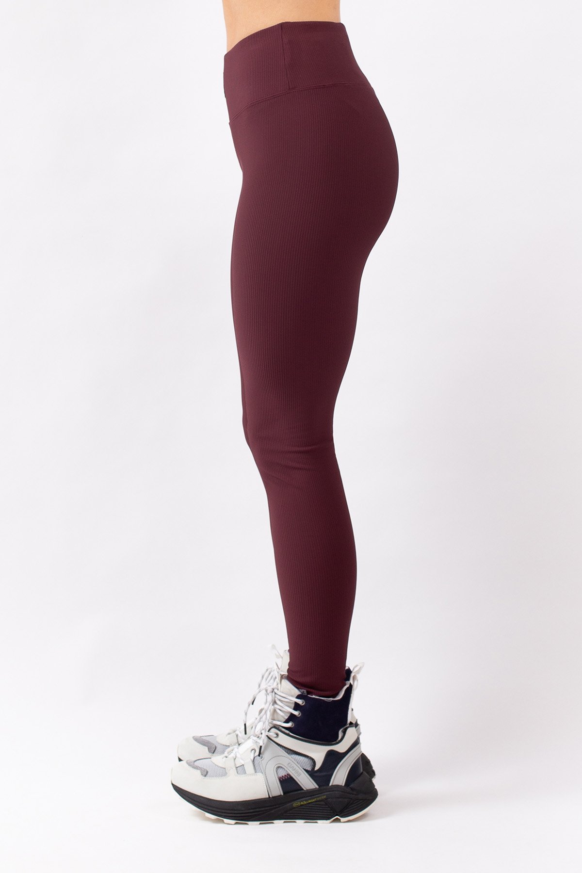 Icecold Rib Tights - Wine | XXL