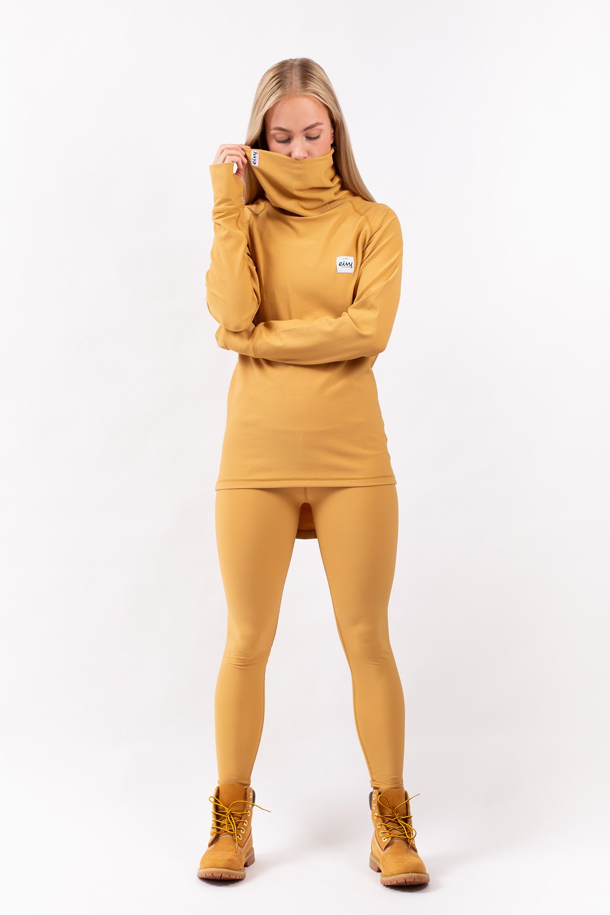 Base Layer | Icecold Rib Top - Faded Amber