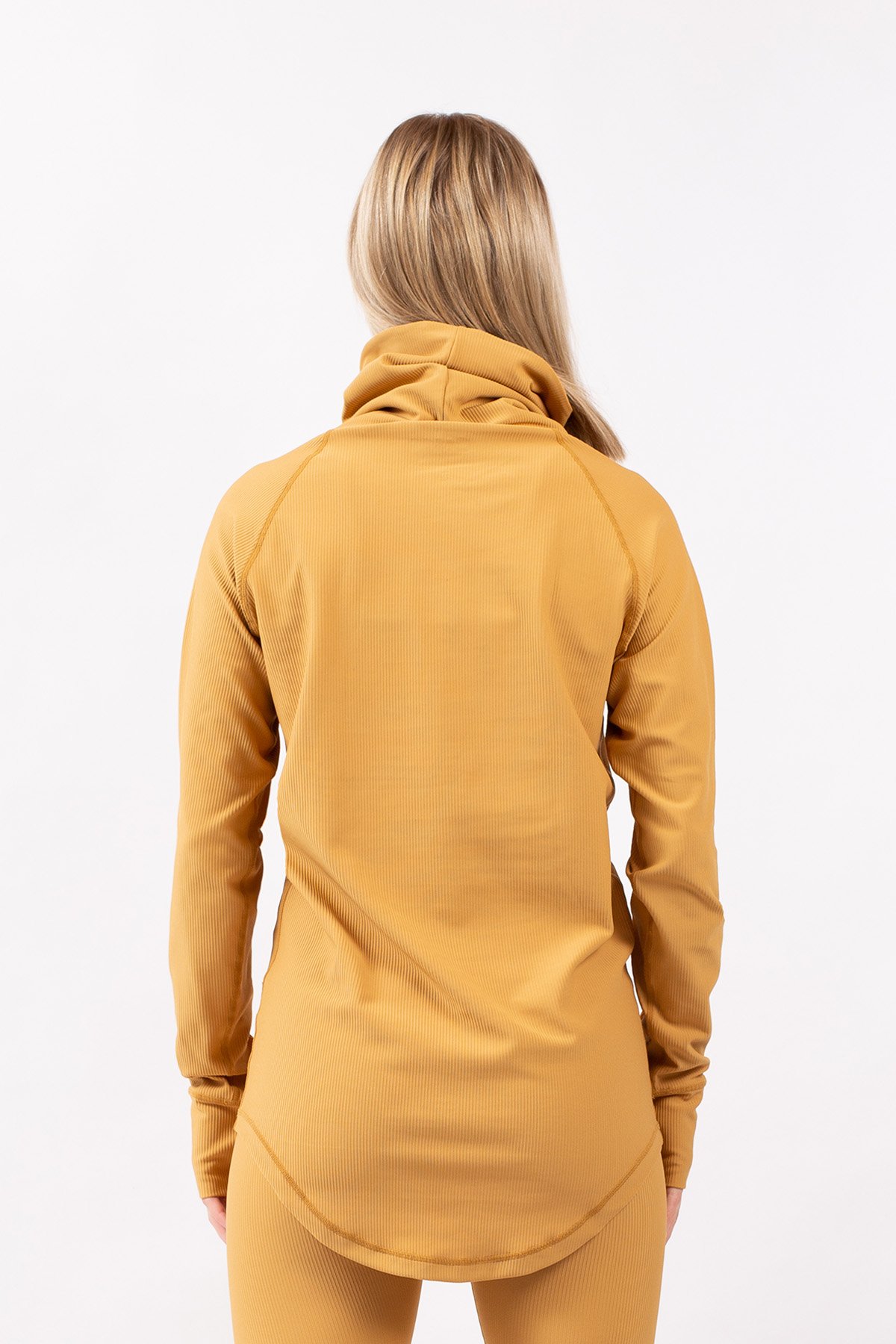 Base Layer | Icecold Rib Top - Faded Amber | M