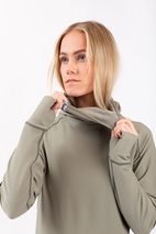 Base Layer | Icecold Gaiter Rib Top - Faded Oak