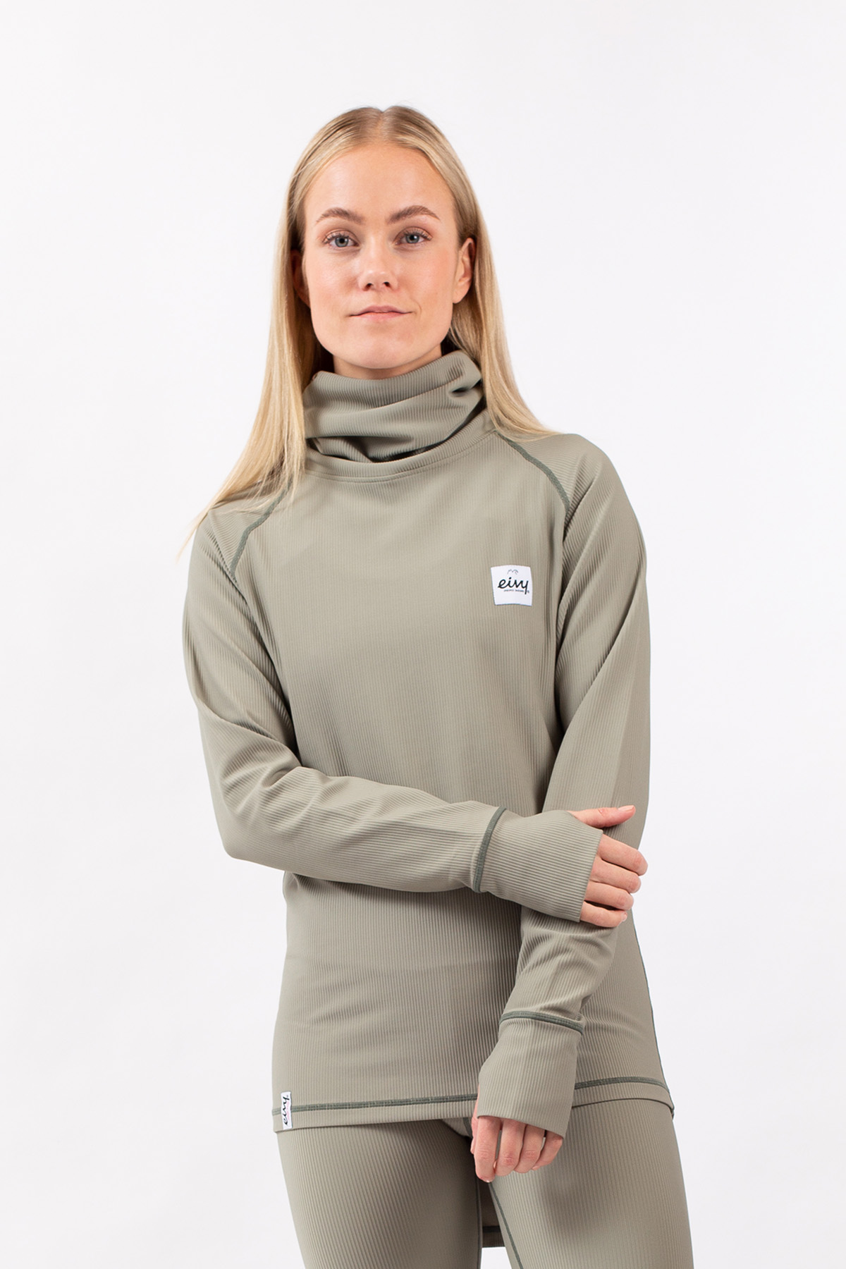 Base Layer | Icecold Gaiter Rib Top - Faded Oak