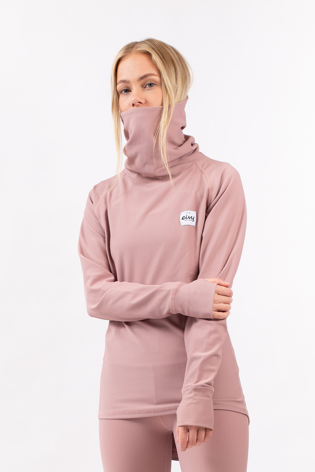 Funktionsunterwäsche | Icecold Gaiter Rib Top - Faded Woodrose Funktionsunterwäsche | Icecold Gaiter Rib Top - Faded Woodrose