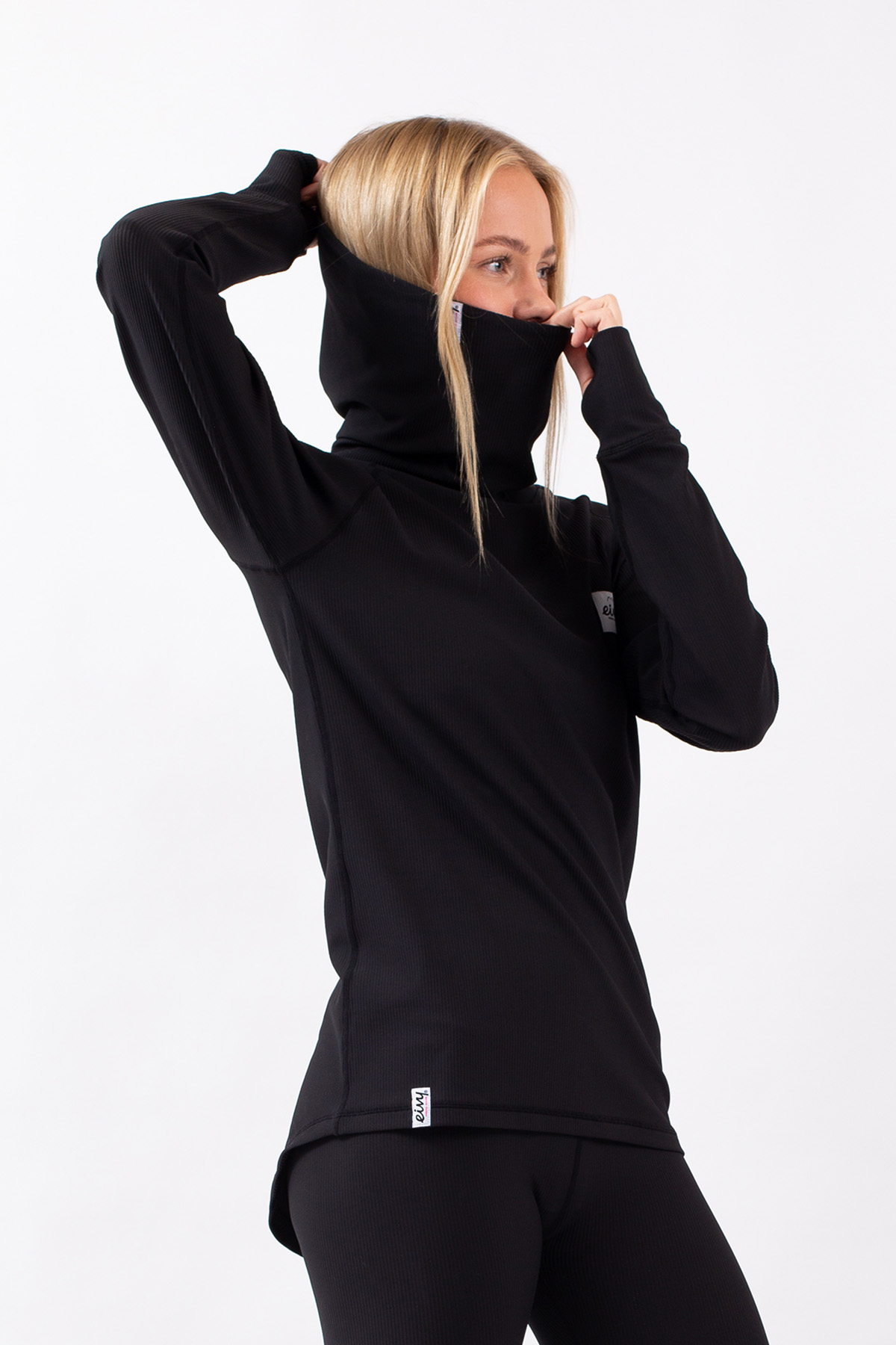 Icecold Gaiter Rib Top - Black | S