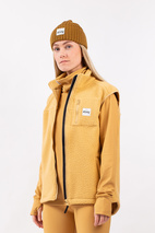 Lumberjackie Sherpa Vest - Faded Amber | M