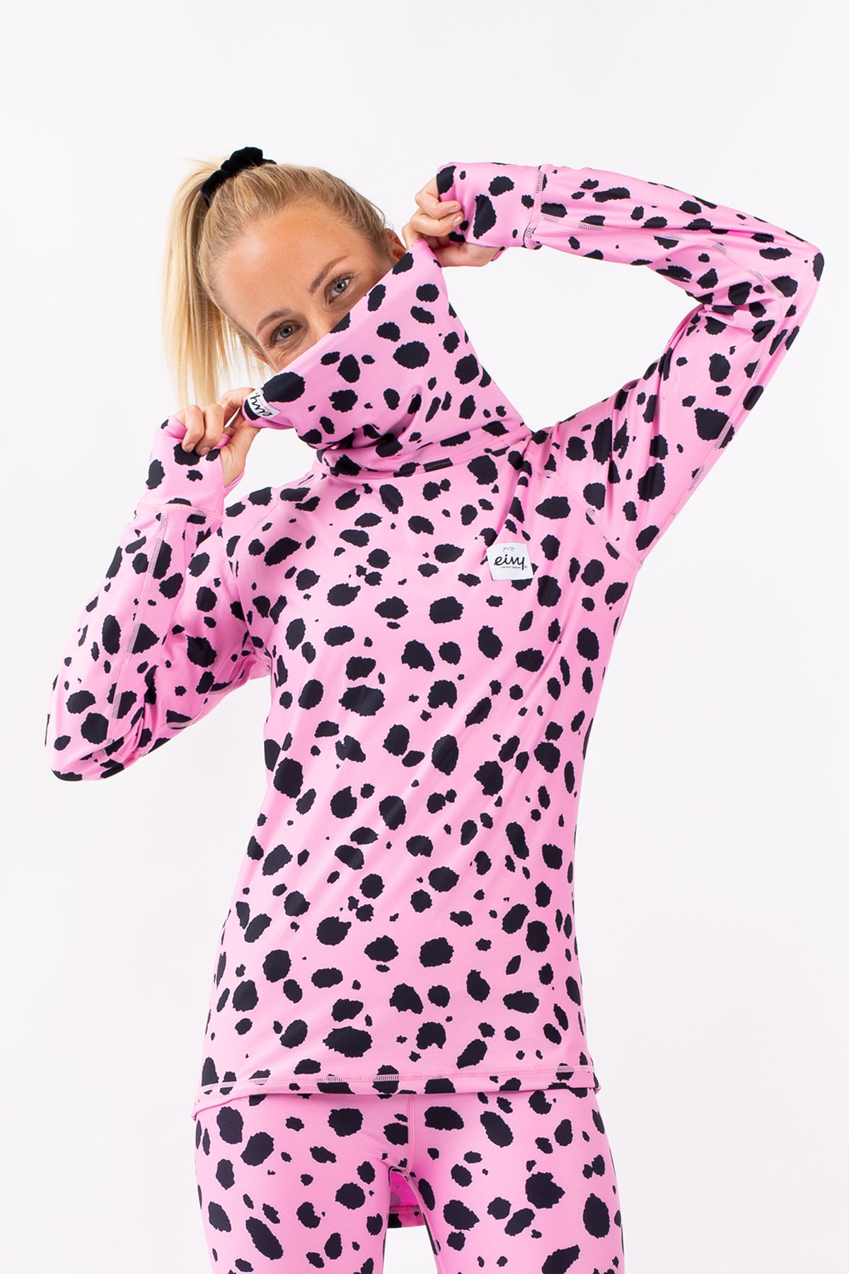 Funktionsunterwäsche | Icecold Gaiter Top - Pink Cheetah