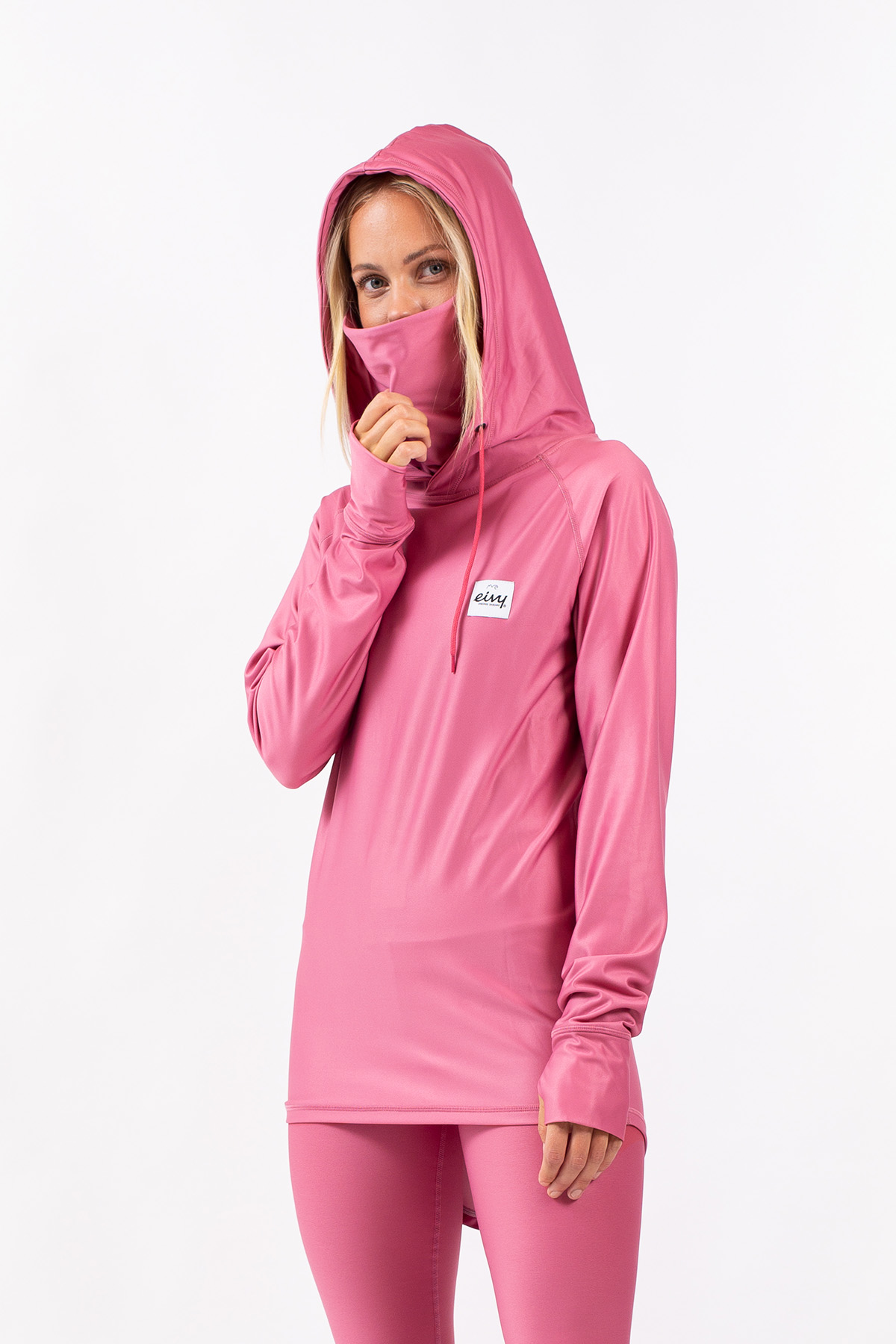 Base Layer | Icecold Hoodie Top - Raspberry