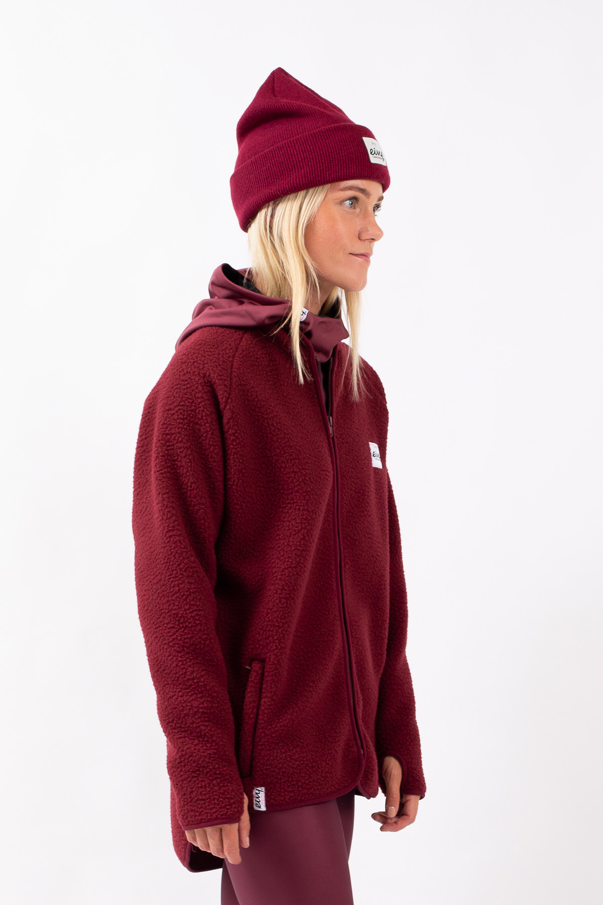 Fleece | Redwood Sherpa Jacket - Wine | M