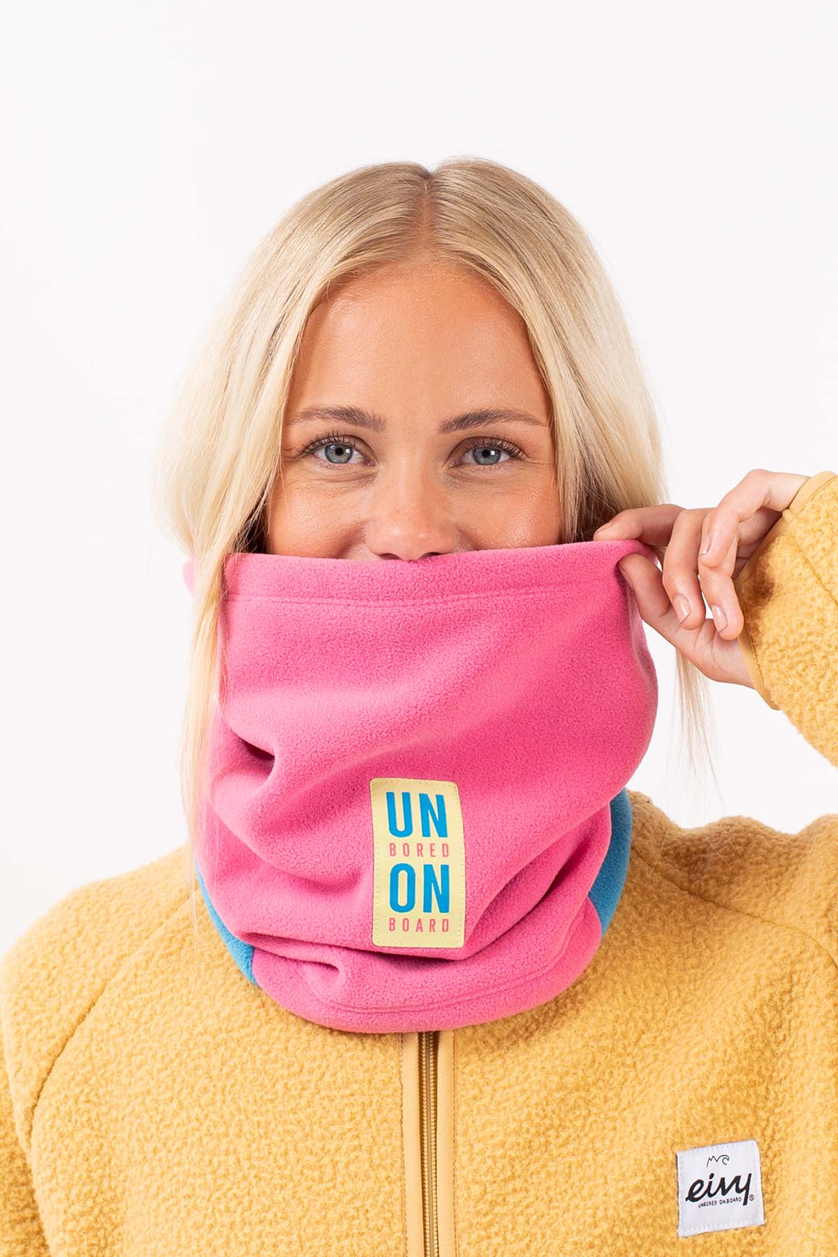 Tubular Fleece Neckwarmer - MX Pink