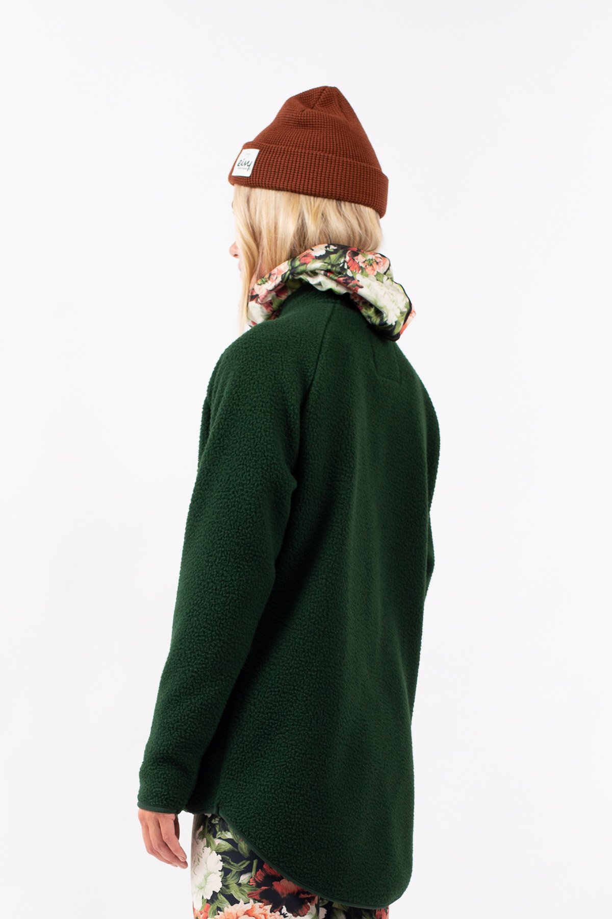 Fleece | Redwood Sherpa Jacket - Forest Green | L