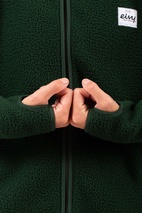 Fleece | Redwood Sherpa Jacket - Forest Green | XXS