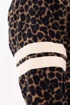 Peg Cropped Fleece - Team Leopard