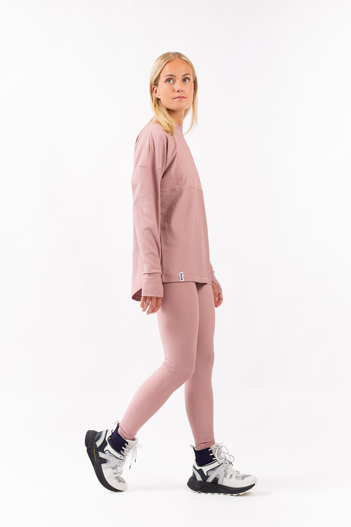 Base Layer | Venture Rib Top - Faded Woodrose