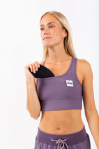 Rider Rib Sports Bra - Deep Purple | XL