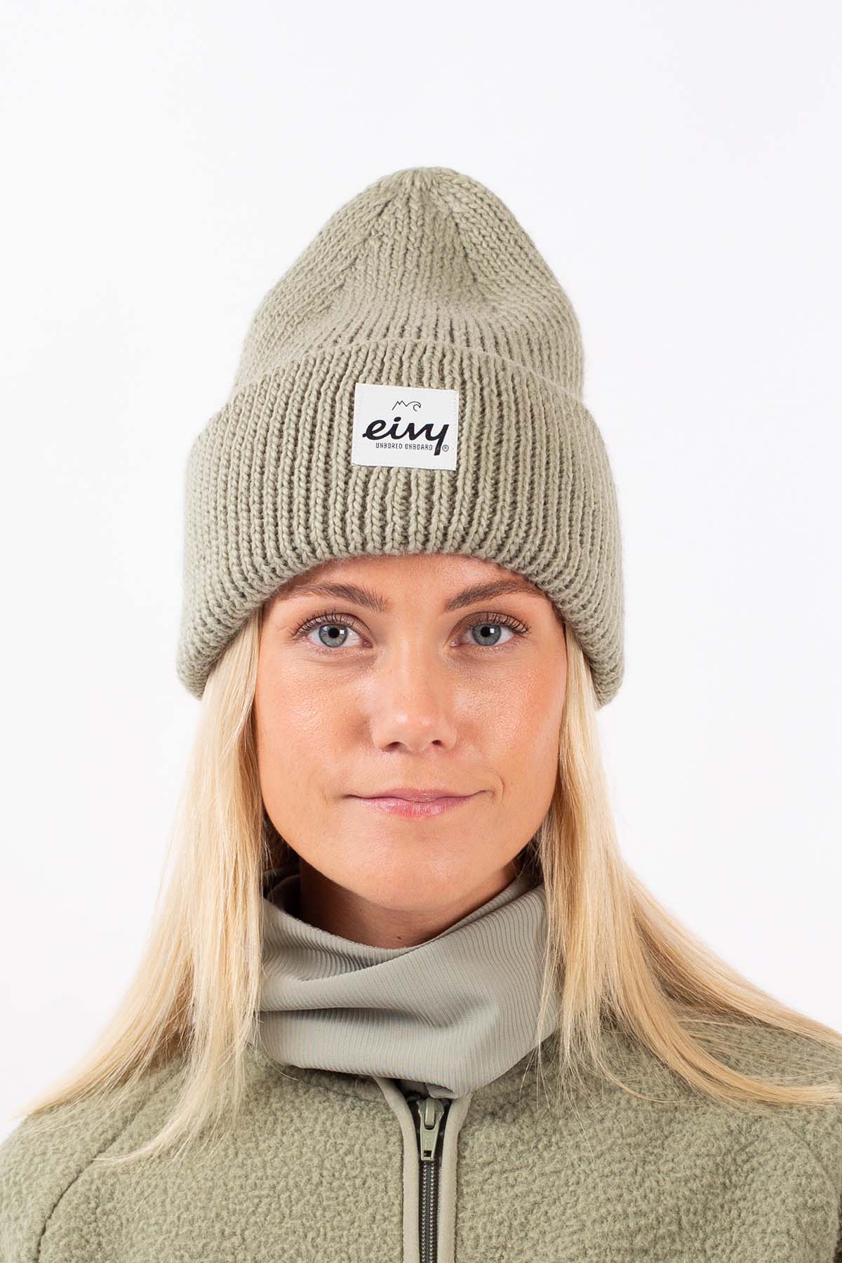 Easter Rib Wool Beanie - Faded Oak | One Size