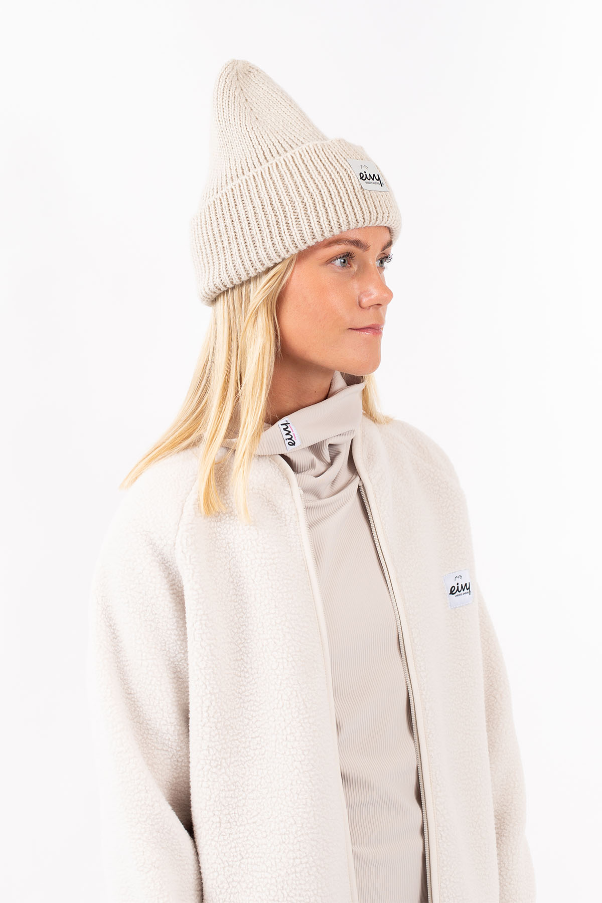 Easter Rib Wool Beanie - Faded Cloud Easter Rib Wool Beanie - Faded Cloud