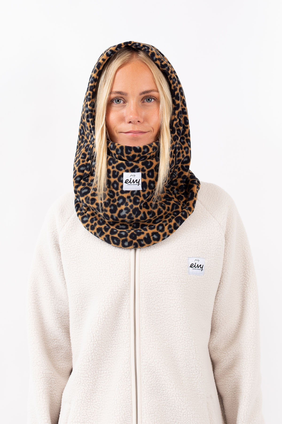 Mandy Fleece Balaclava - Leopard