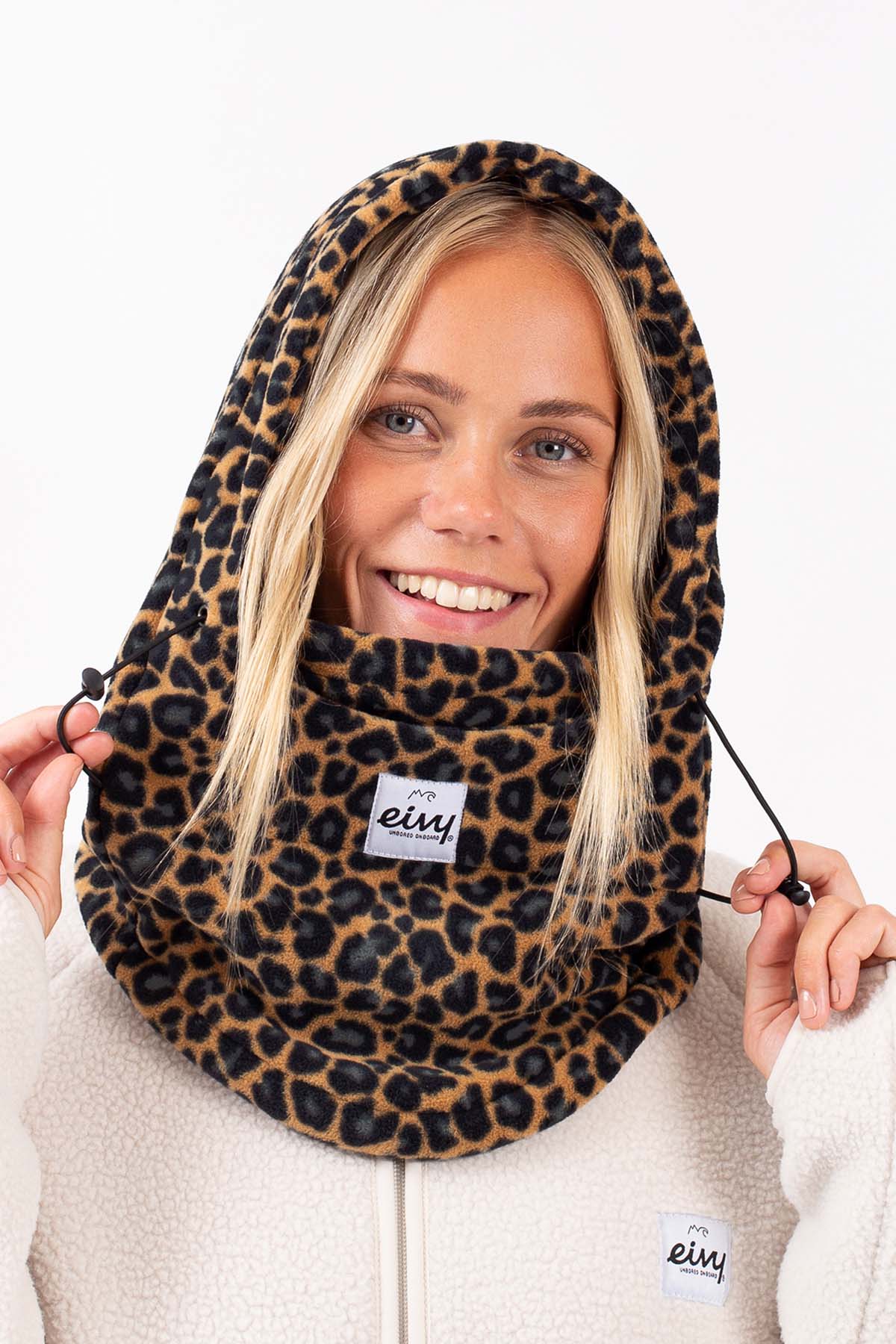 Mandy Fleece Balaclava - Leopard