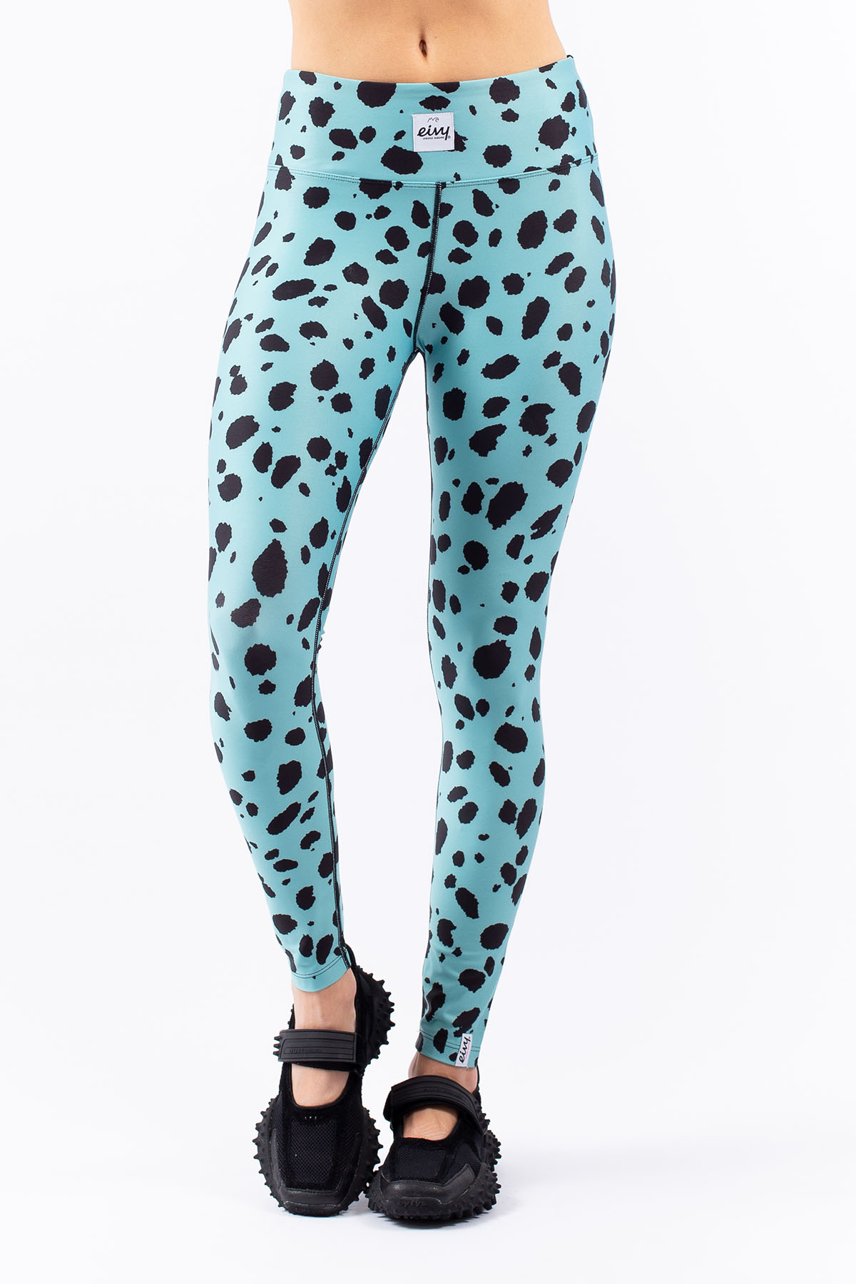 Icecold Tights - Turquoise Cheetah | XL