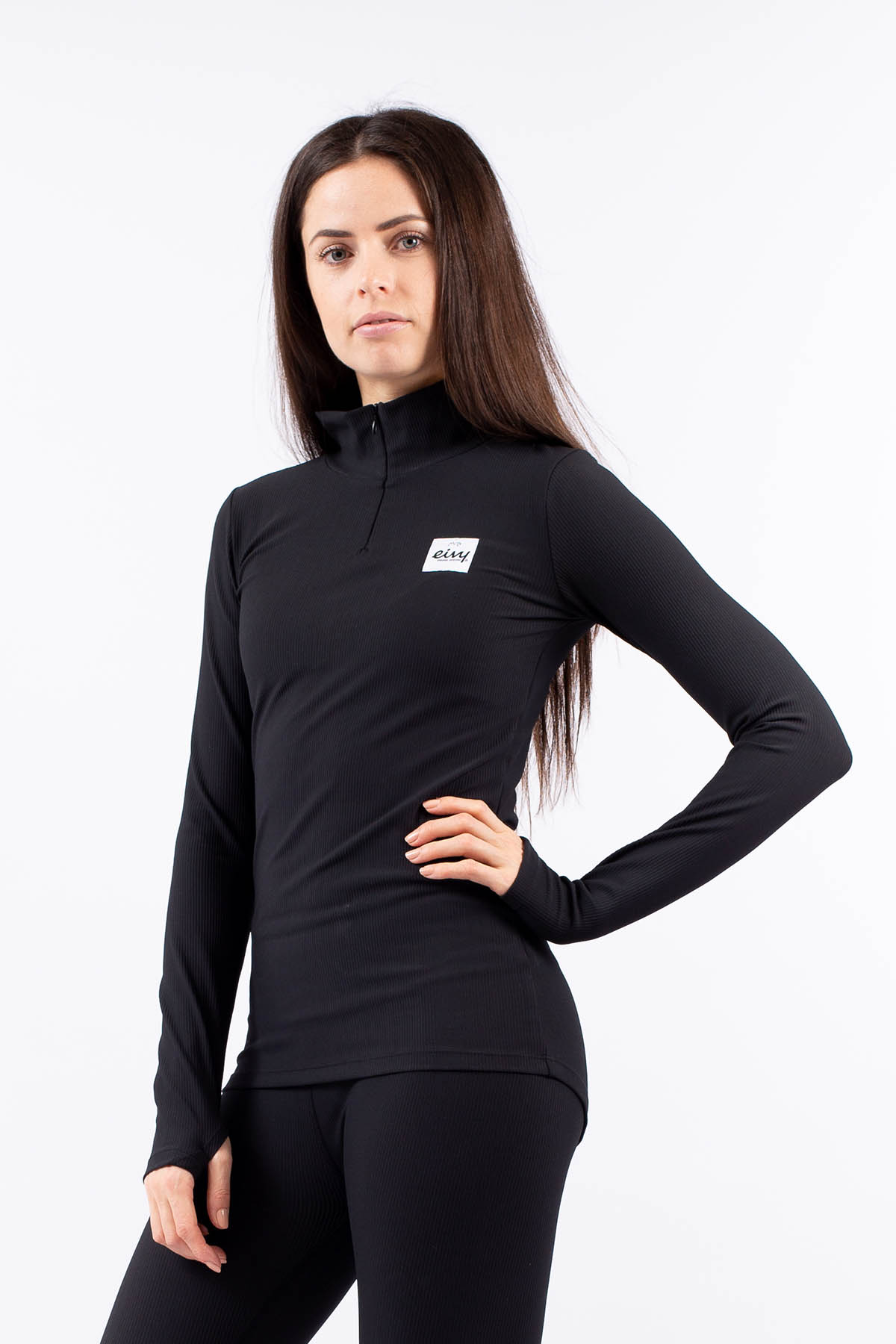 Journey Rib Top - Black | M