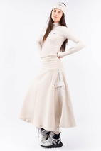 Valley Sherpa Skirt - Faded Cloud