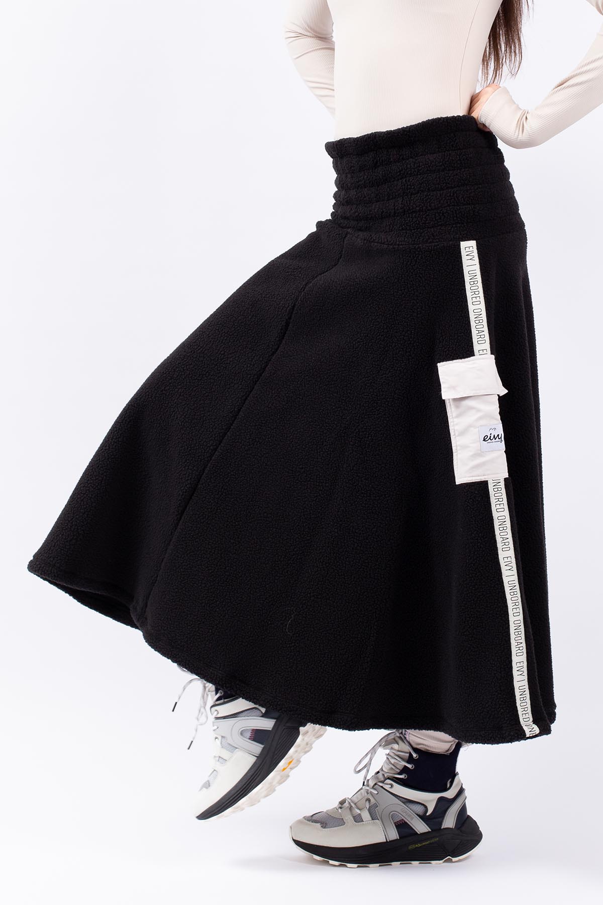 Valley Sherpa Skirt - Black