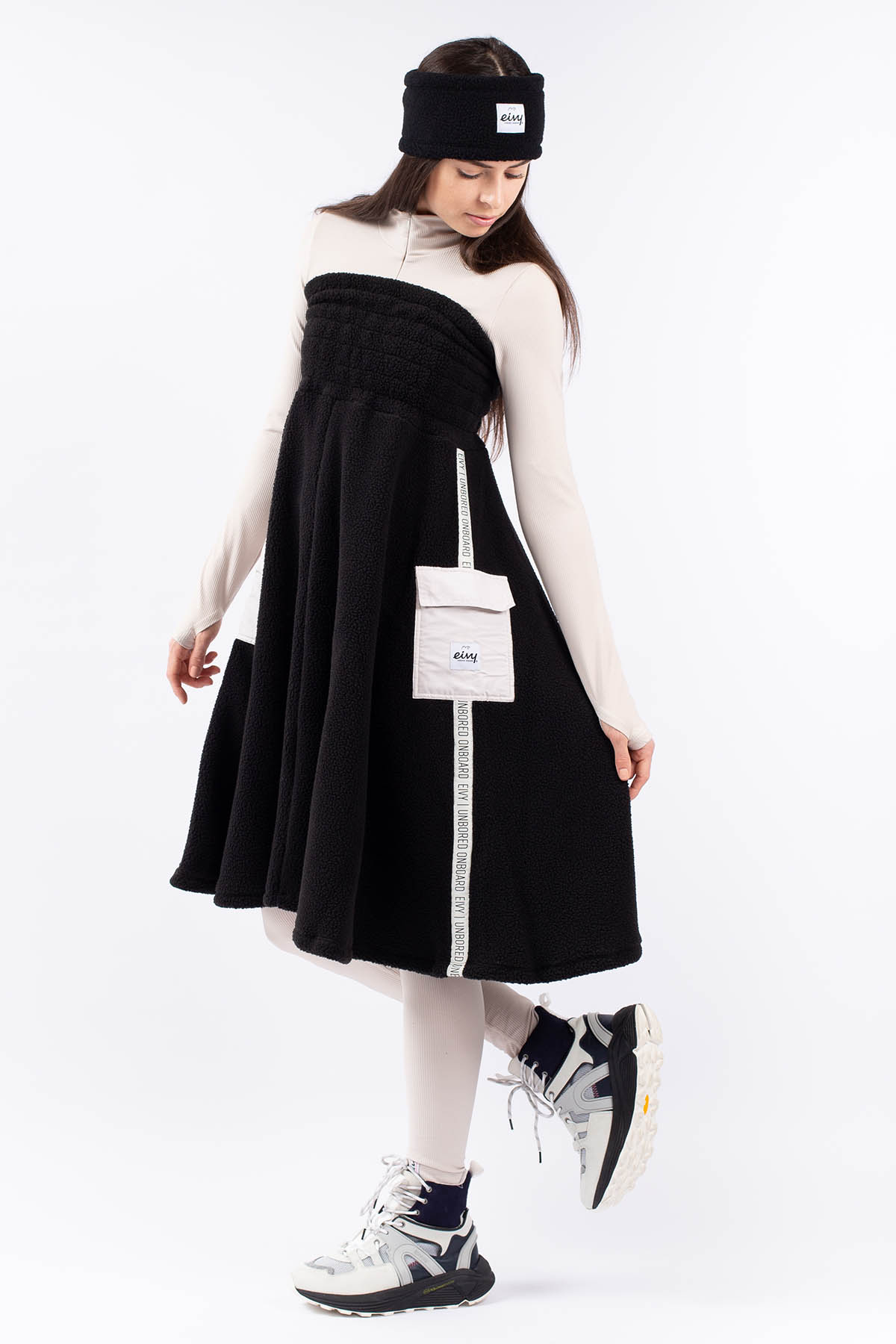 Valley Sherpa Skirt - Black