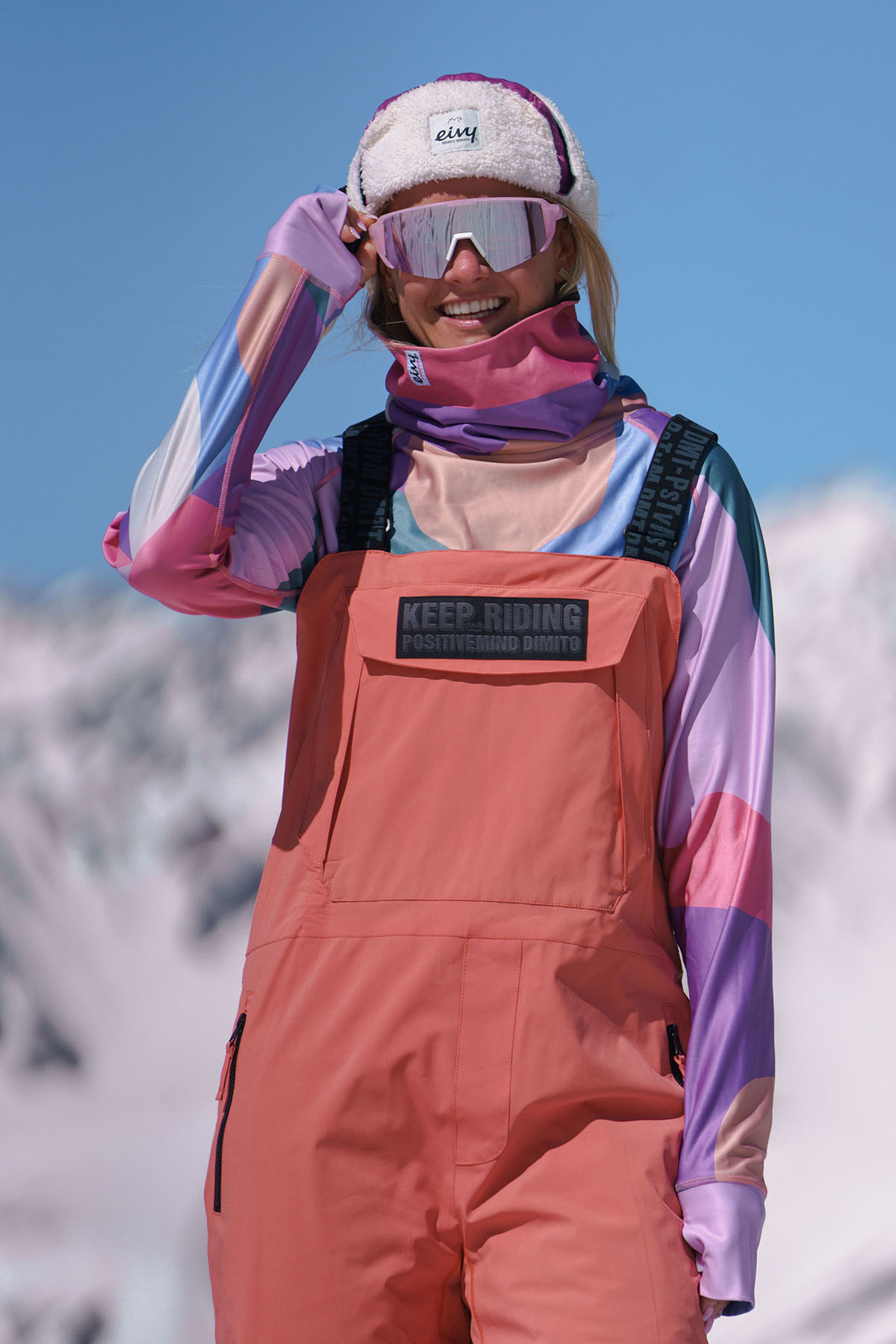 Base Layer | Icecold Gaiter Top - Abstract Shapes