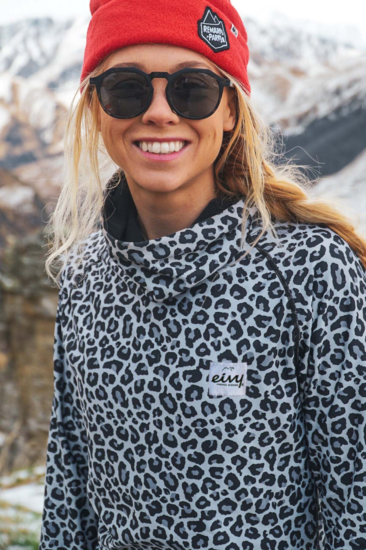 Underställ | Icecold Gaiter Top - Snow Leopard