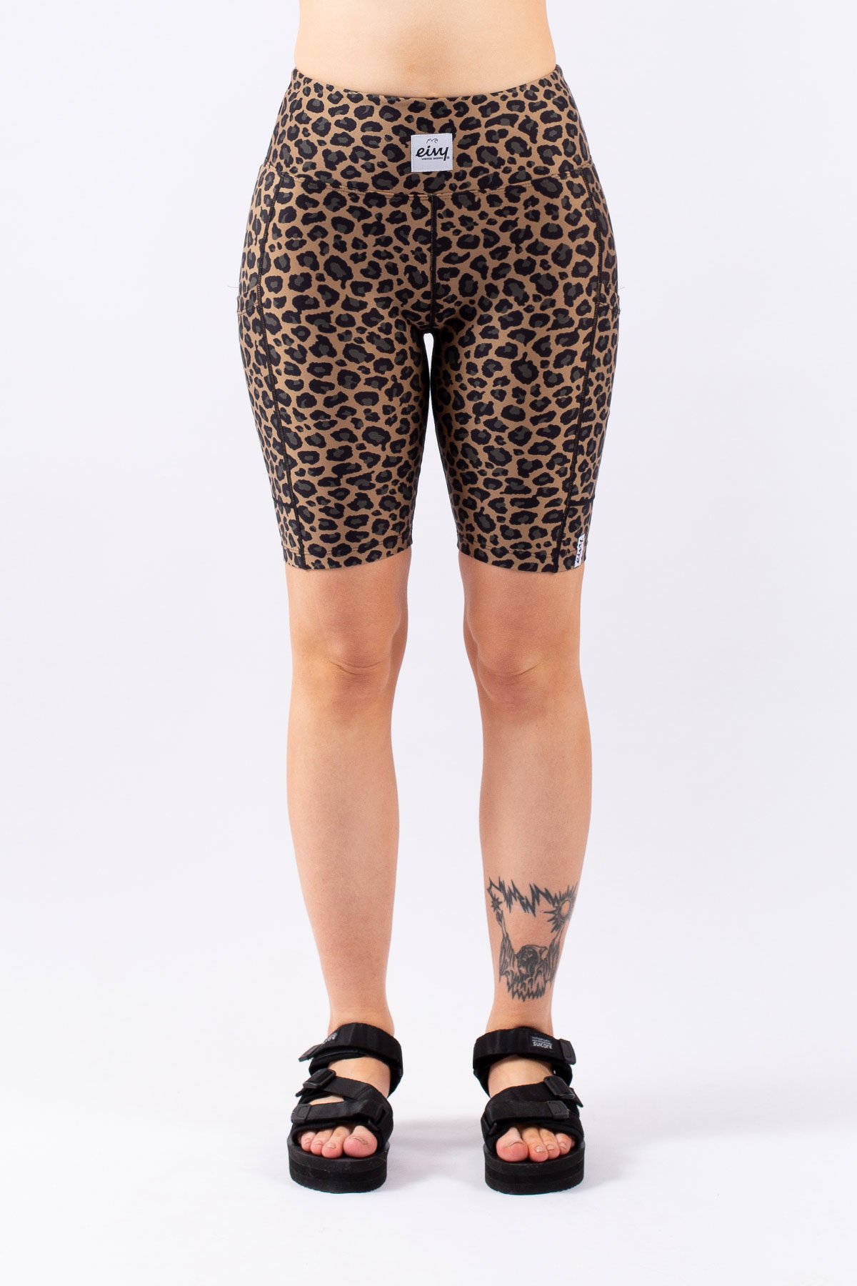Nike leopard biker shorts online