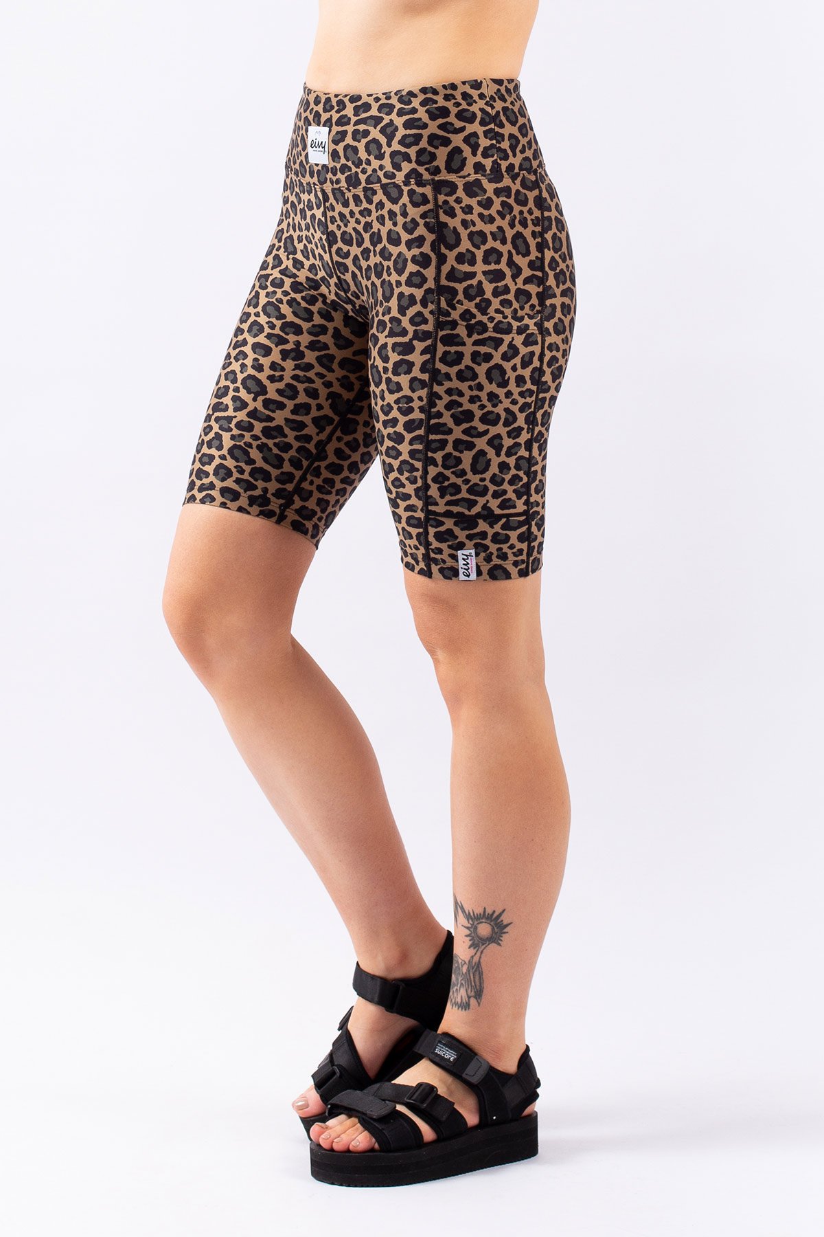 Venture Biker Shorts - Leopard