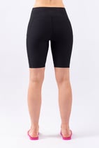 Venture Rib Biker Shorts - Black