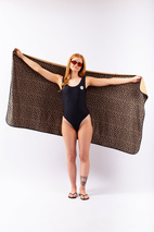 Packable Travel Towel - Leopard
