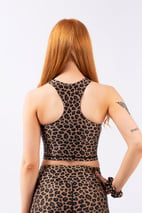 Cover Up Top - Leopard