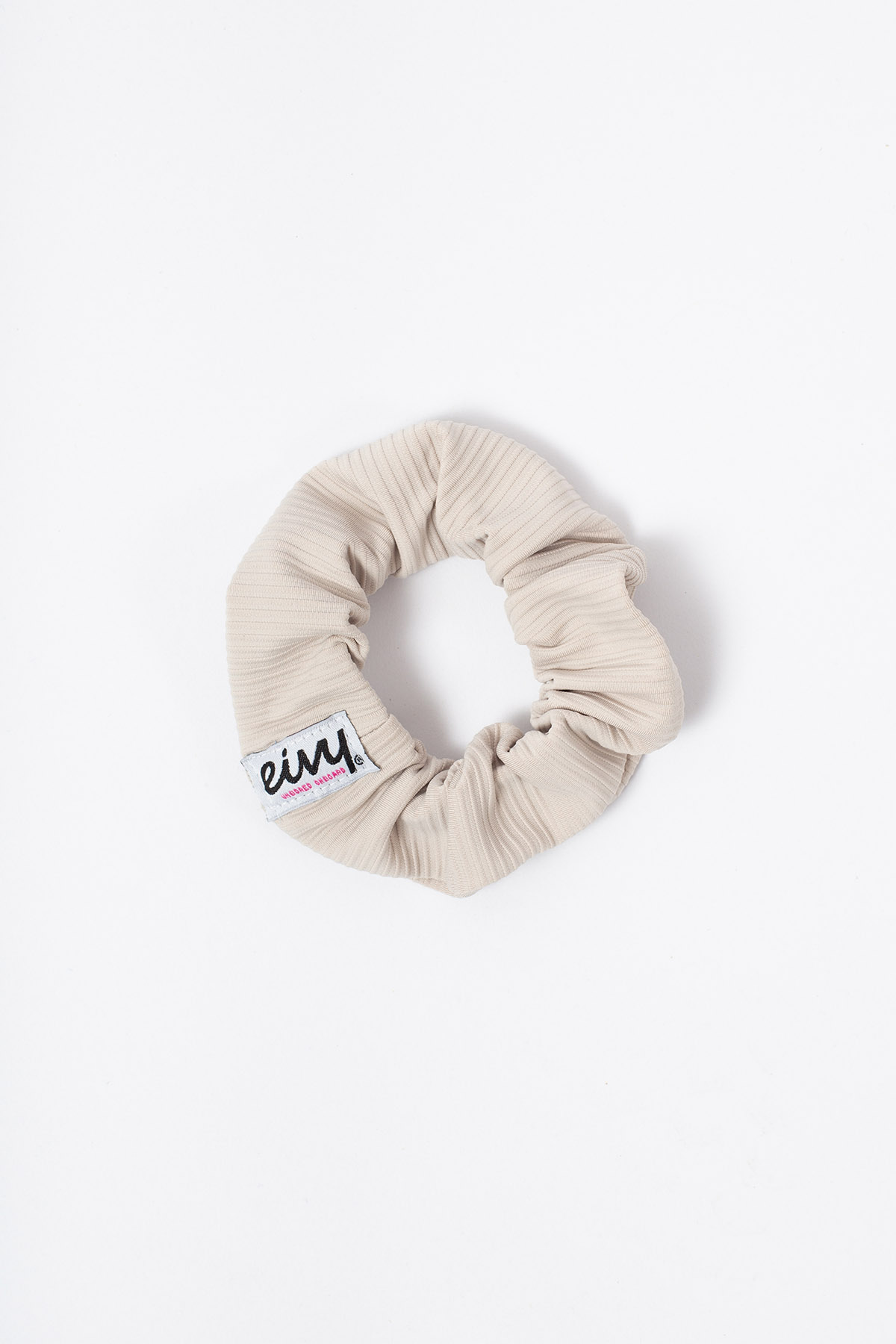 Fonda Rib Scrunchie - Faded Cloud | One Size