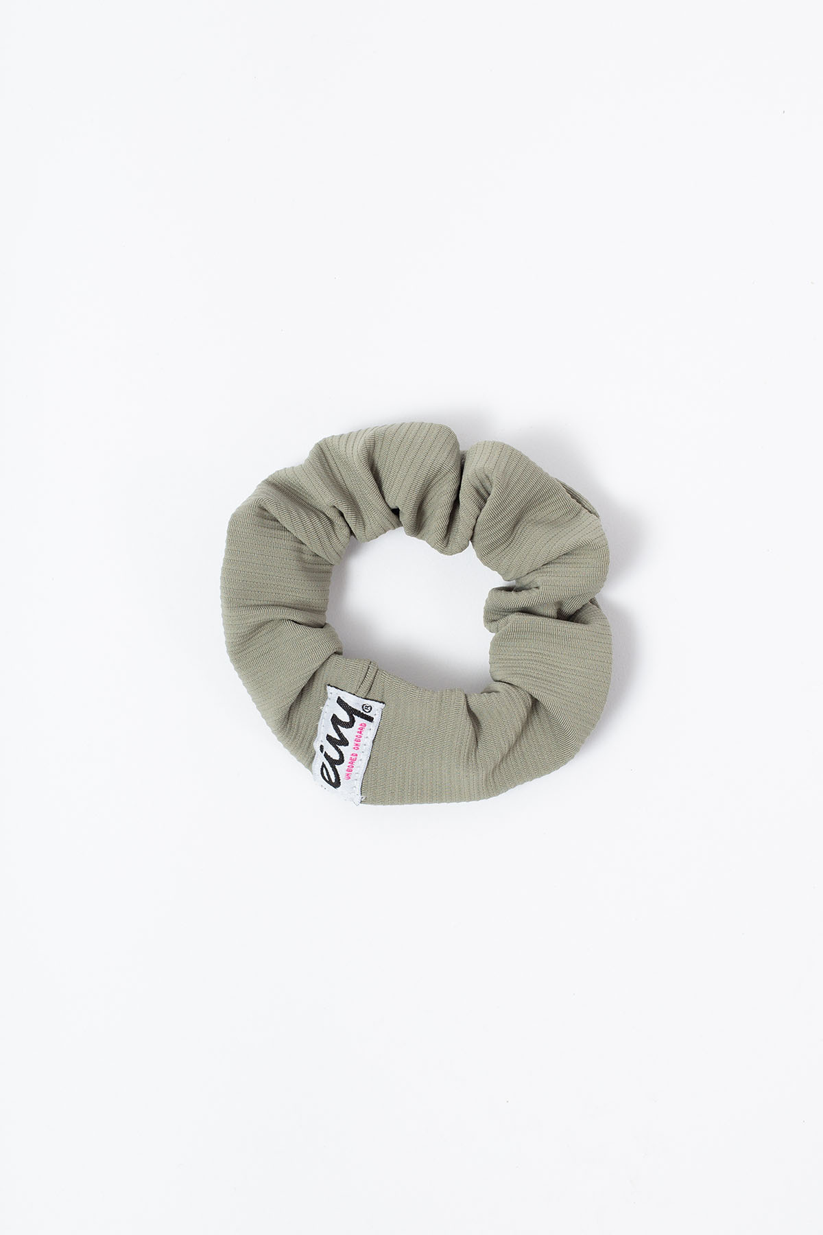 Fonda Rib Scrunchie - Faded Oak Fonda Rib Scrunchie - Faded Oak