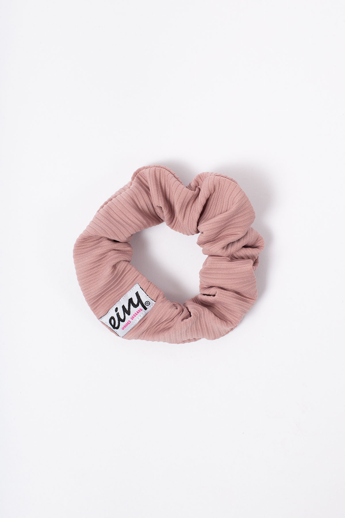 Fonda Rib Scrunchie - Faded Woodrose | One Size Fonda Rib Scrunchie - Faded Woodrose | One Size